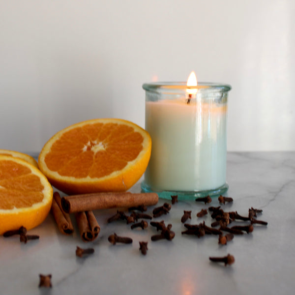 Orange Clove Cinnamon Candle