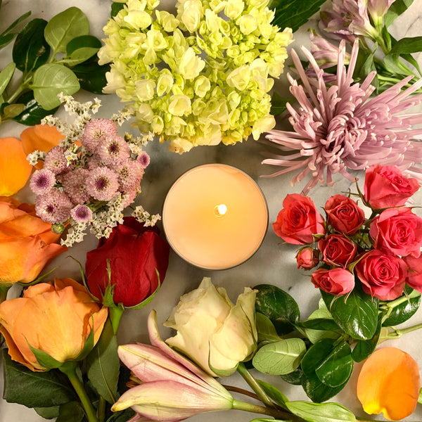 Floral Path Candle